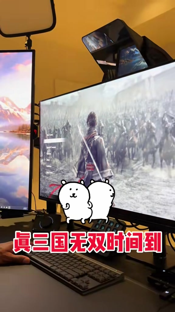 mk体育平台网页版入口游戏时间🎮️乔治玩《真三国无双》 与网友互动称还爱玩黑悟空